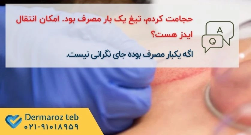 تیغ بیستوری برای حجامت